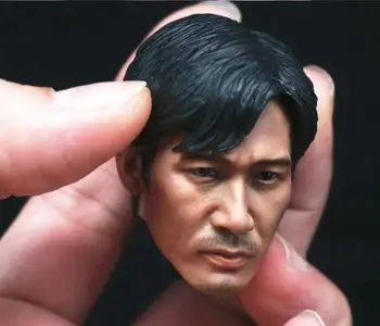 

1/6 Scale Tony Leung Chiu Wai Head Sculpt Asian Carving Model F/12" Male Action Figure Body Doll Accessories Toys DIY