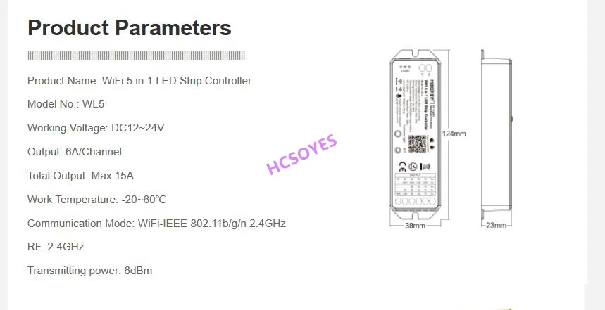 Miboxer WL5 2,4G 15A 5 в 1 WiFi светодиодный контроллер для одного цвета, CCT, RGB, RGBW, RGB+ CCT светодиодный полосы, поддержка Amazon Alexa Voice