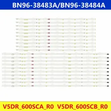 20 штук Светодиодный подсветка полосы 16 лампы для samsung 6" ТВ UN60JS700D UN60JS8000 N60KU6300 KQ601R3HA6K UE60JU6800 UE60JU6870 UA60JS7200