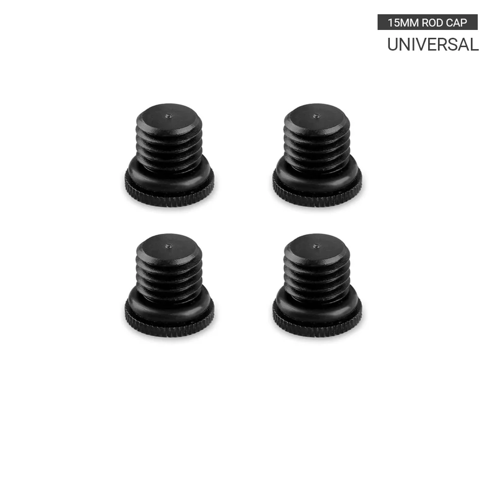SmallRig M12 Rod End Protective Cap Stopper Screw for 15mm Rod Support Dslr Rig Rail Clamp (4pcs Pack) - 1617