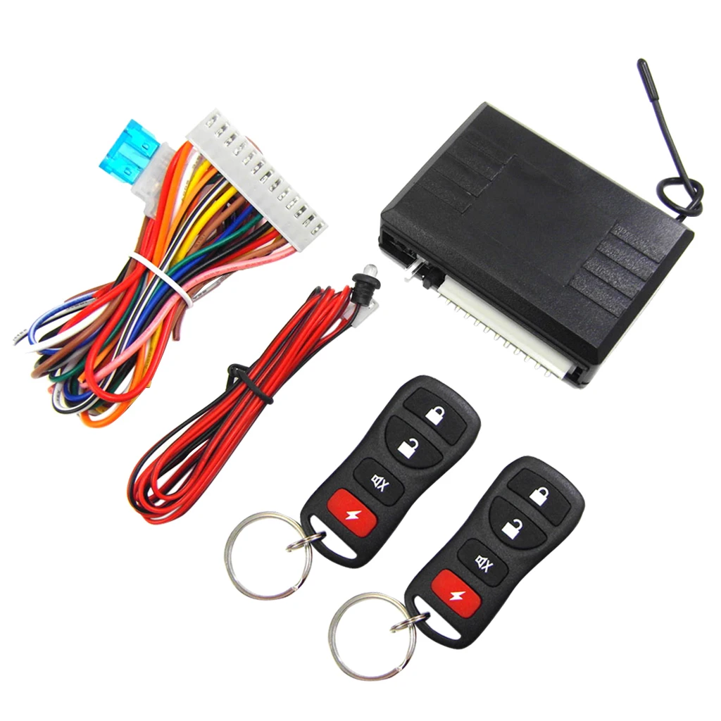 12 V Car Remote Central Lock Locking Keyless Entry System with Remote Controllers