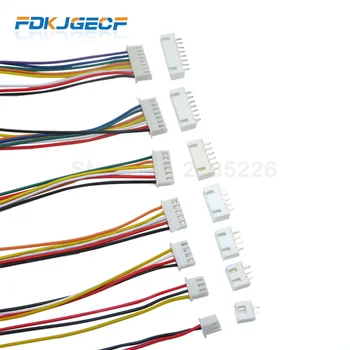 

5 Sets JST XH2.54 XH 2.54mm Wire Cable Connector 2/3/4/5/6/7/8/9/10 Pin Pitch Male Female Plug Socket 300MM Wire 26AWG
