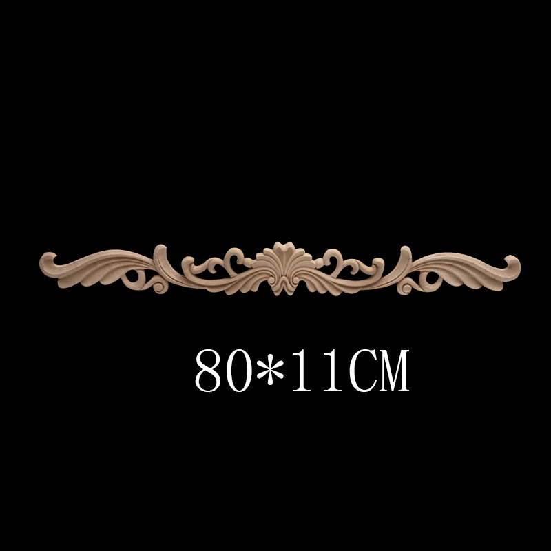 Wood Applique Wood Decal Door Carving Onlay Unpainted Decoration Floral Long Wooden Home Decoration Accessories Corner Hot Sale Wood Applique Wood Decal Door Carving Onlay Unpainted Decoration Floral Long Wooden Home Decoration Accessories Corner Hot Sale