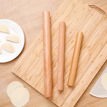

Kitchen wooden rolling pin kitchen cooking baking tools accessories crafts baking fondant cake decoration dough roll