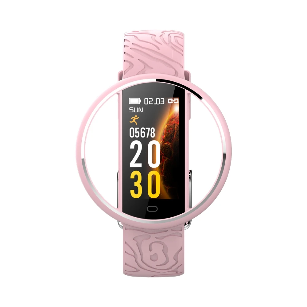 HANGRUI Newst E99 для мужчин и женщин Смарт-часы сенсорный цветной экран Bluetooth спортивный фитнес-браслет монитор сердечного ритма водонепроницаемый - Цвет: Color 7
