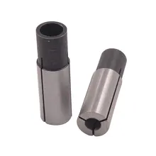 Gravur maschine transfer hülse 6mm 6,35mm 1/4 HRC62 CNC carving conversion set Universal gravur verbunden collet adapter(China)