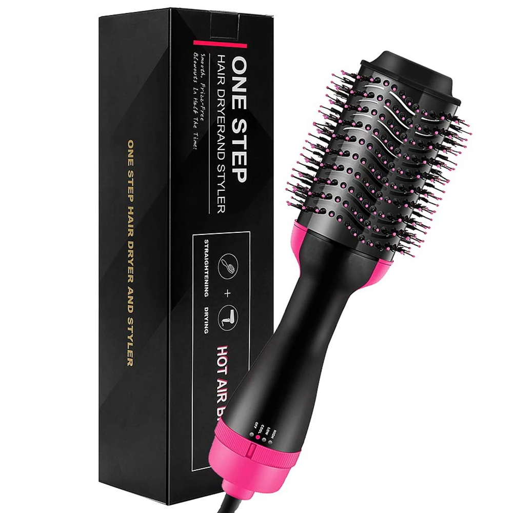 hair drying and straightening brush