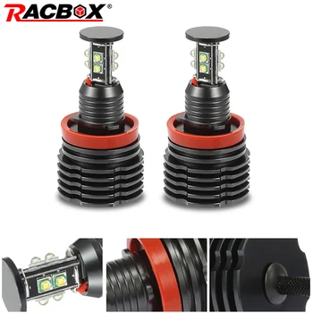 

Racbox H8 LED Marker Angel Eyes No error for Excellent LED Chips White 80W/set for BMW E82 E87 128i 135i E90 328i 328xi 335d