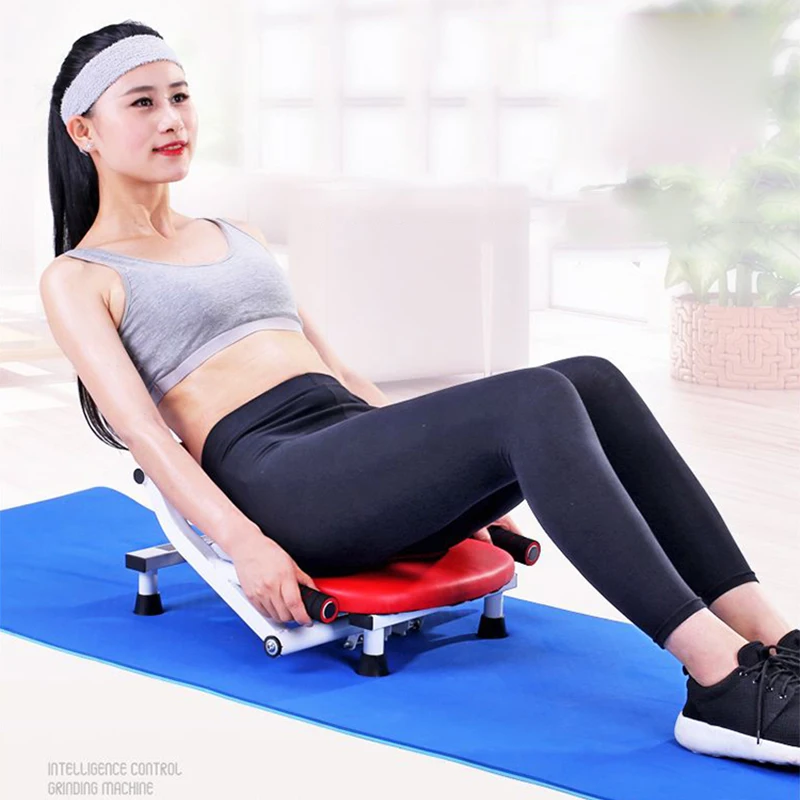 Abdominal machine Lazy belly machine Sit-up aid Household abdominal curler Multi- function dual-handle