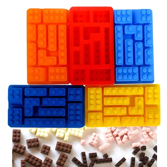 Lego Blokkok Csokoládé Szilikon Penész Jégkocka Tálca Sütemény Sütő Kézi Did Flip Cukor