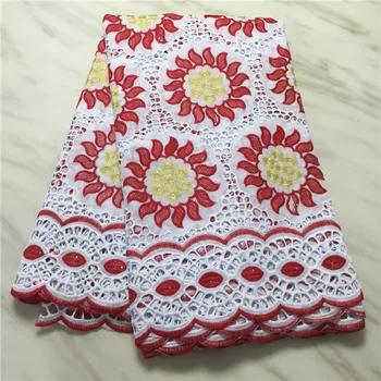 

African Dry Lace Fabrics High Quality Cotton Lace For Men Cotton Dry Lace Fabric Swiss Voile Lace In Switzerland