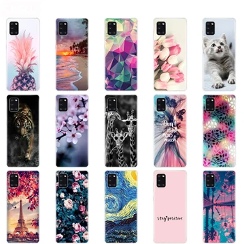 

Silicon Case For Samsung Galaxy A31 Case For Samsung A31 A 31 SM-A315F Phone Cover Soft TPU Capa Bumper 6.4" Protective Coque