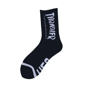 

1 pair of trendy stockings comfortable male tube socks European and American street hip-hop breathable basketball socks
