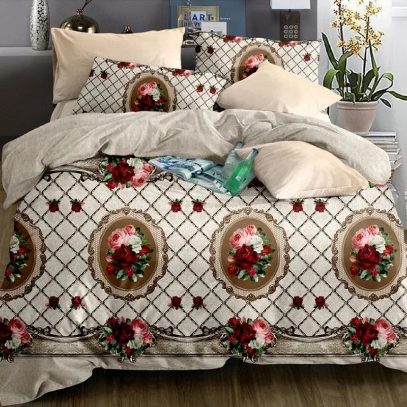 Комплект постельного белья двуспальный Valtery MP-34 | Дом и сад