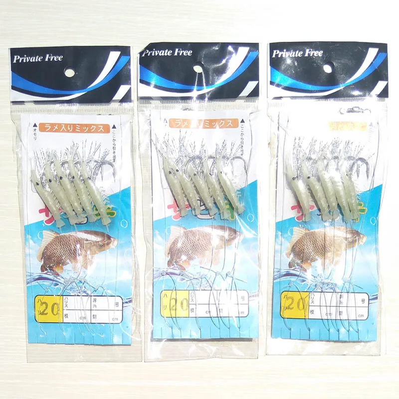 20 шт./упаковка мягкая рыболовная приманка 16 #|fishing lure|soft luresoft fishing lure |
