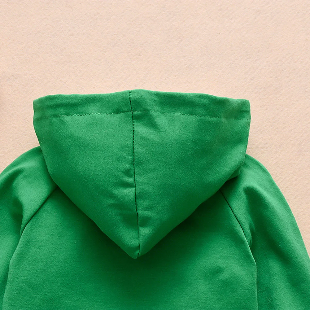 Коллекция года, весенне-осенняя одежда для малышей Топ, Детская толстовка для маленьких мальчиков и девочек Комбинезон, хлопковый комплект одежды с длинными рукавами для детей возрастом от 3 до 18 месяцев
