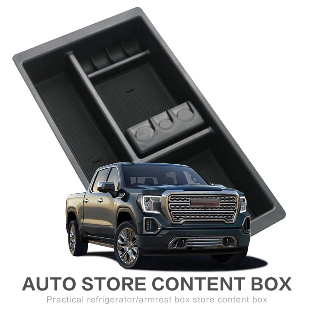 Замена для Chevy Silverado GMC Sierra Yukon- подлокотник ящик для хранения монет в центре консольный лоток