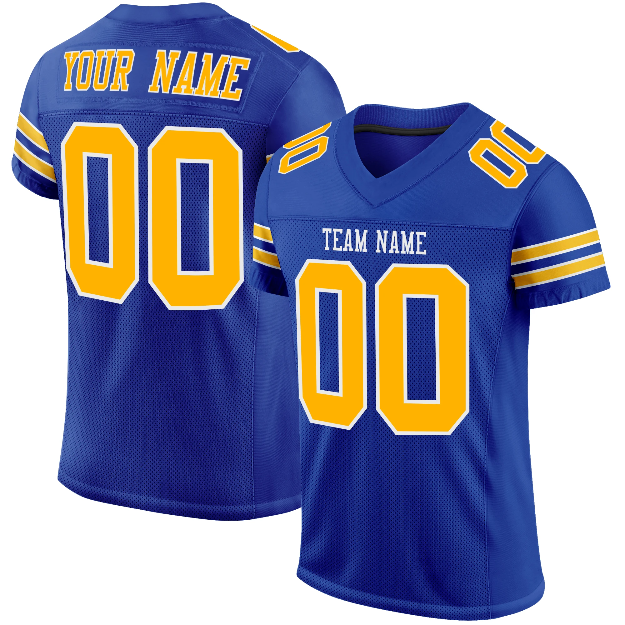 Customized Football Jersey Stitch Team Name/number Personalized Design Stretch Football Game