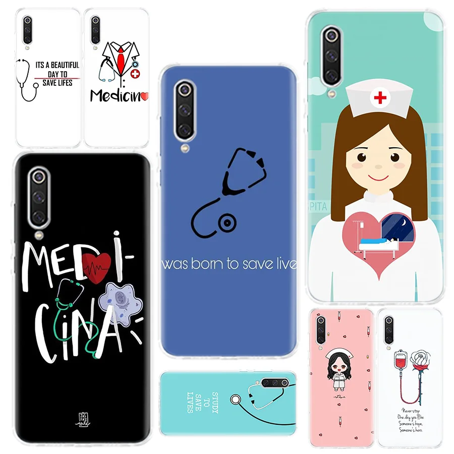 Чехол для телефона Erilles Nurse Doctor медицинский чехол Xiaomi Redmi 4 4A 4X 5 5A 6 6A 7 Y3 7A 8 Note Plus |