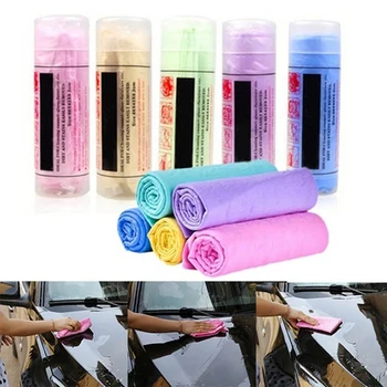

Color Random Car Wash Towel Cleaner Car Body Window Cleaning Rag Water Absorption Drying Cloth Home Supplies