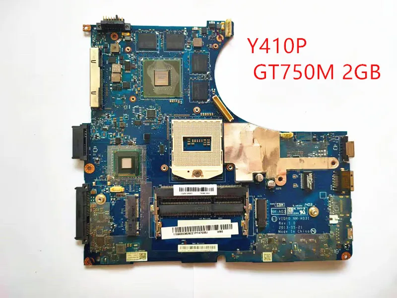 Для Lenovo Y410P материнская плата GT750M 2 Гб VIQY0 NM-A031 100% хорошо работает | Компьютеры и