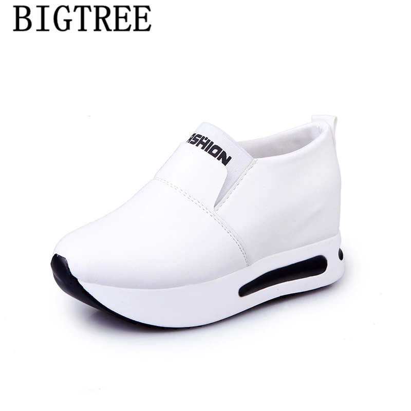 White Sneakers Shoes-woman Vulcanized Shoes Autumn Women Shoes Ladies Sneakers Zapatillas Con Plataforma Mujer Zapatillas Mujer