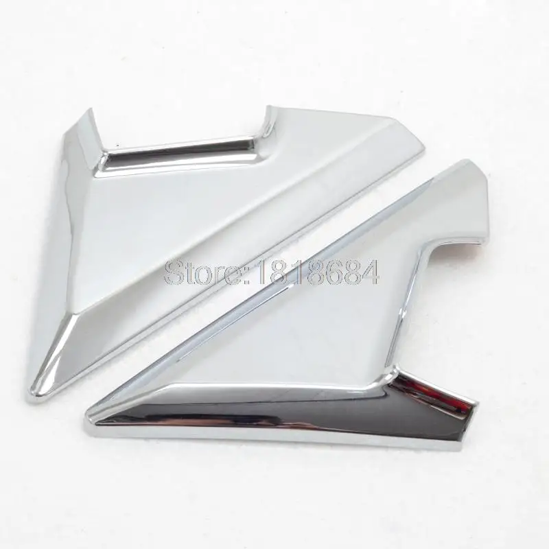 Для Nissan X Trail Rogue 2014 2016 ABS Chrome A Pillar Window боковое зеркало угловой кронштейн Обложка