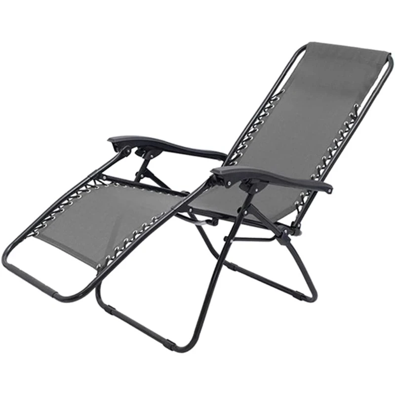 Gravity Chair Folding Recliner Replacement Cloth Mesh Outdoor Lounger Cover Pad Fast Reach