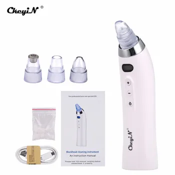 

Electric Acne Remover Point Noir Blackhead Vacuum Extractor Comedo Suction Tool Black Spots Pore Cleaner Face Lift Skin Tighten