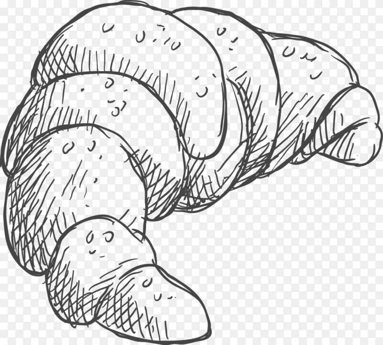 早餐智利玉米面包夹艺术面包食品艺术品