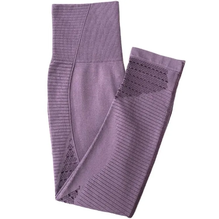 1759 purple Бесшовные штаны для йоги с акулой, женские спортивные штаны с высокой талией, женские леггинсы для бега, тренировок, фитнеса, тренажерного зала - Цвет: 1759 purple