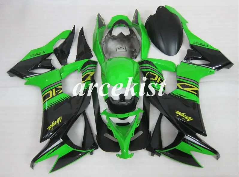 Новый ABS весь обтекатели комплект подходит для Kawasaki Ninja ZX-10R ZX10R 10R 2008 2009 2010 08 09 10