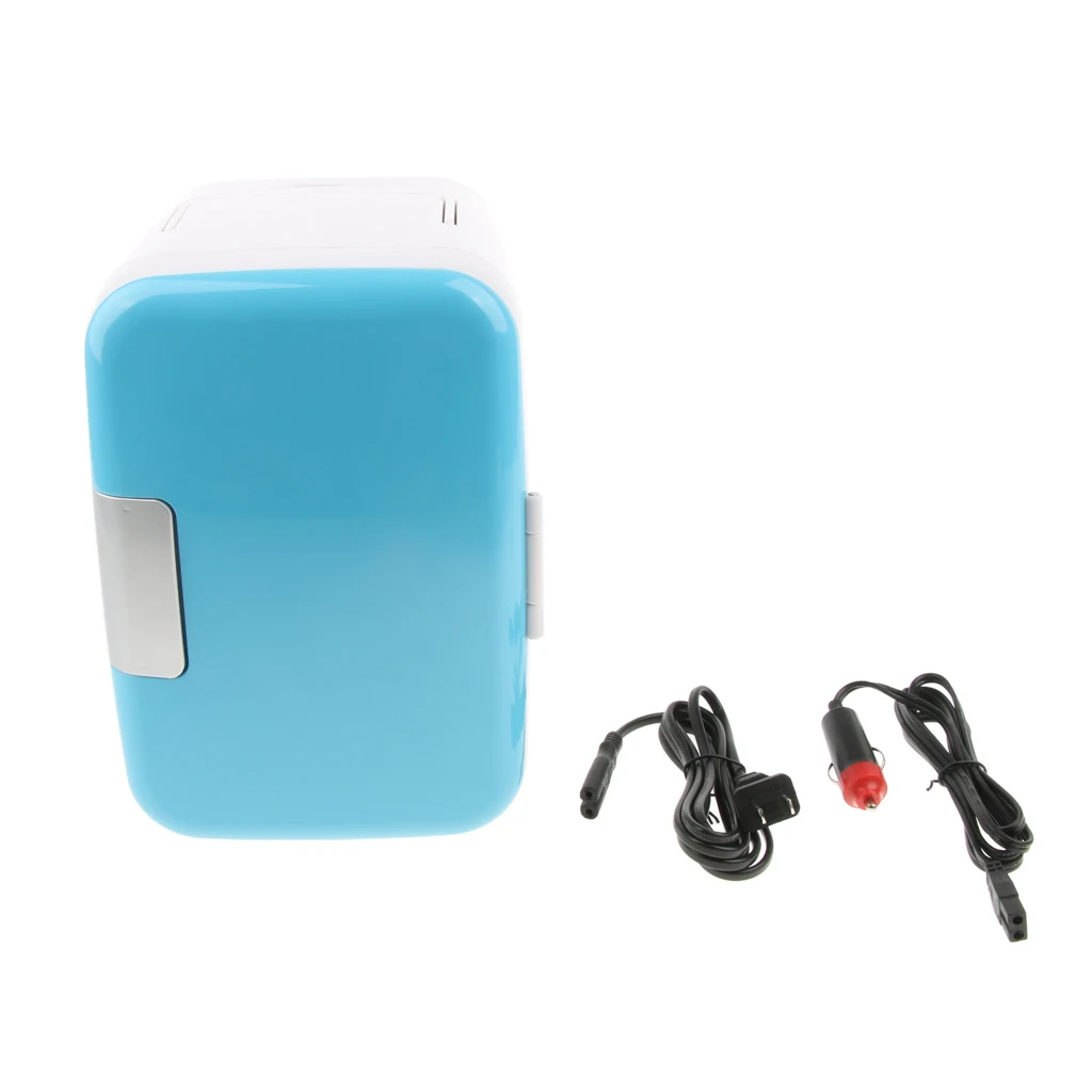Brand New 4L Portable Mini Fridge Cooler Warmer Electric Refrigerator Blue