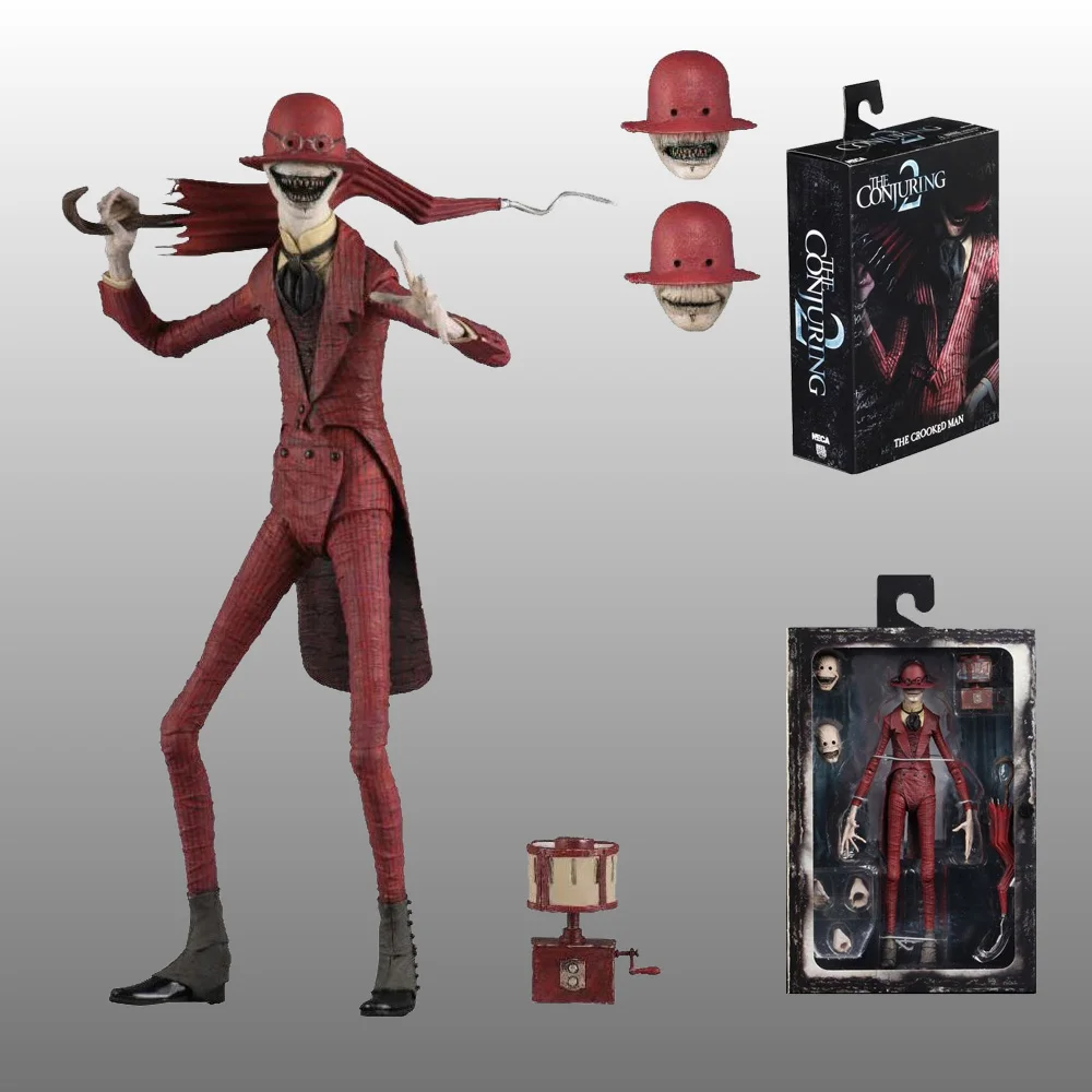 

NECA 7inch Ultimate THE CONJUR-ING 2 UNIVERSE Crooked Man Action Figure Horror Christmas Toy Doll Gift