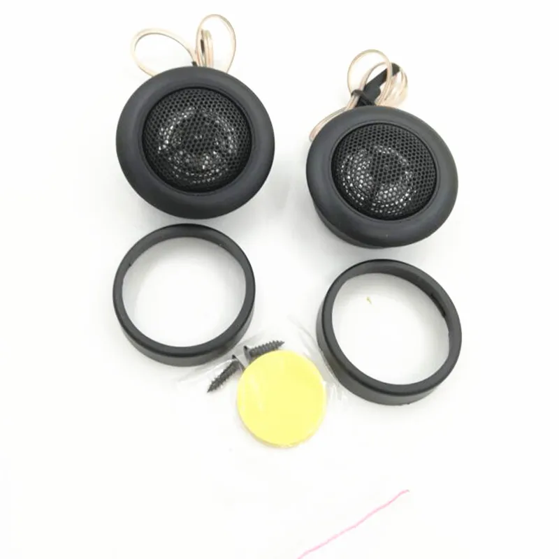 I Key Buy 1Pair Universal Cars Super Dome Tweeter Audio Speaker Perfect Sound Klaxon High Quality Car Electronics 120W 4Ohm