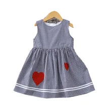 Летнее платье для девочек; детское платье принцессы;