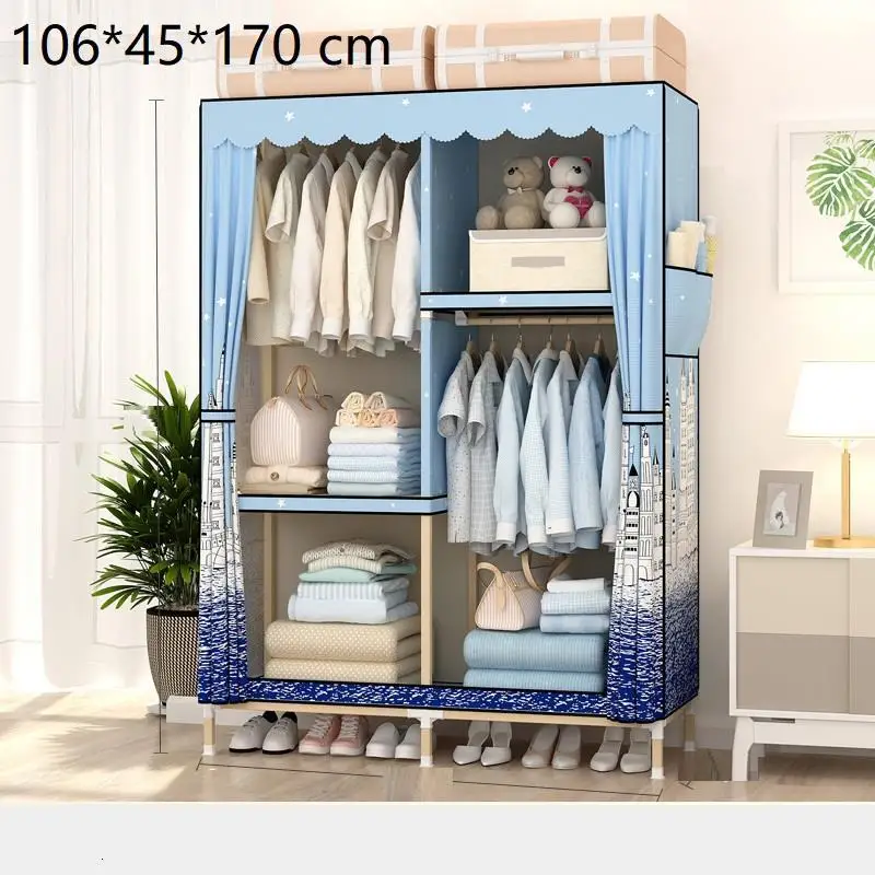 MODEL V Комод для хранения для Meble Tela Armario Ropa Dormitorio Rangement Chambre Closet Mueble шкаф мебель для спальни шкаф - Цвет: MODEL V