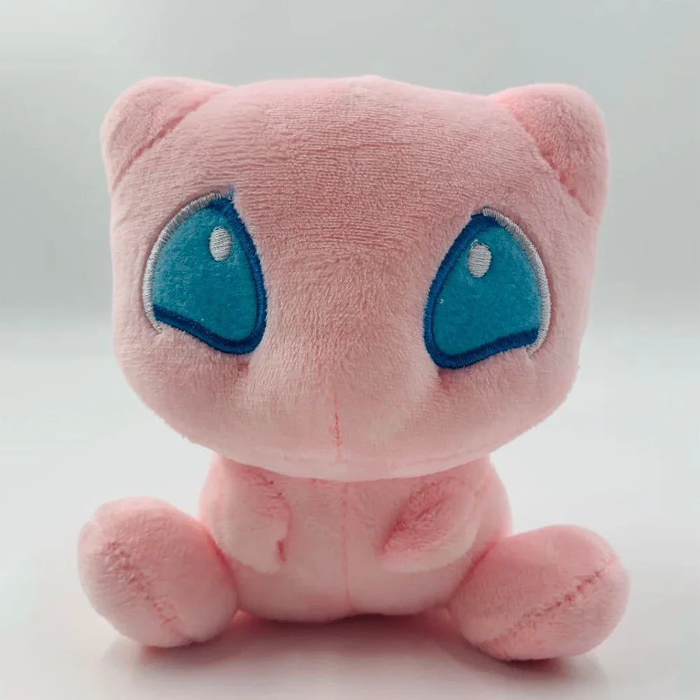 

dex Mew Plush Toy Cute Mew Soft Stuffed Animals Anime Doll Toy 15 cm Kids Present