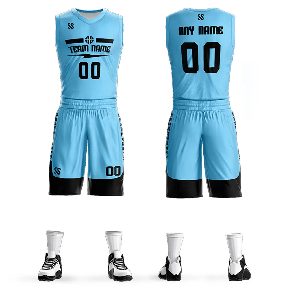  Custom Basketball Jerseys for Boys Men with Name Team Logo for Jersey  Basketball (Blue) : Sports & Outdoors