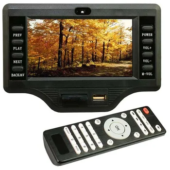 

4.3 Inch LCD Audio Bluetooth Receiver Decoder MP4/MP5 Video Decoding DC12V 2.1 Amplifier Board 50Wx2+100W