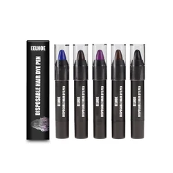 Uma vez tintura de cabelo instantânea cobertura de raiz cinza cor do cabelo modificar creme vara temporária cobrir cabelo branco cor tintura 3.5g