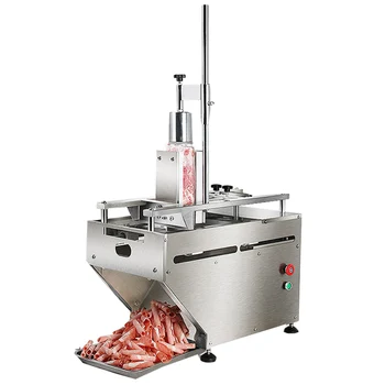 

Commercial stainless steel slicer 400W variable speed motor mutton roll beef roll frozen slicer meat slicer machine