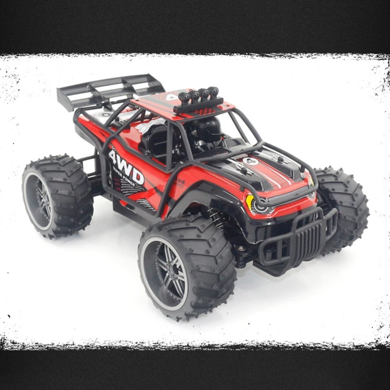 1:16 2,4 Ghz 4Wd большое колесо беспроводной четыре колеса внедорожный высокоскоростной автомобиль с дистанционным управлением