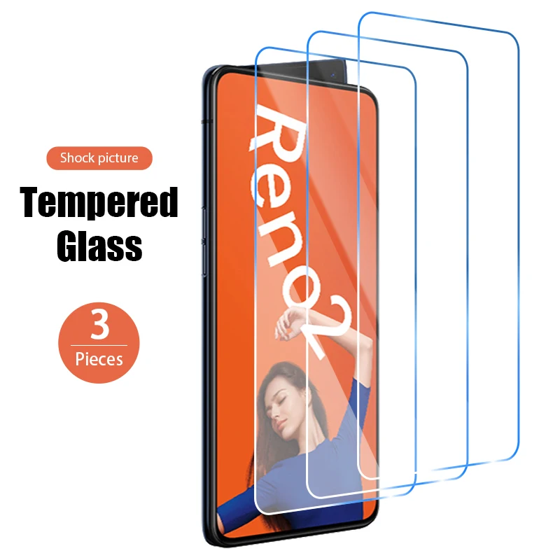 1/2/3pcs Screen Protector for OPPO Reno4 5G Reno3 Pro Film Cell Phone 9H Hard Glass Tempered Glass for OPPO Reno2 F Reno Ace A Z mobile phone screen protector