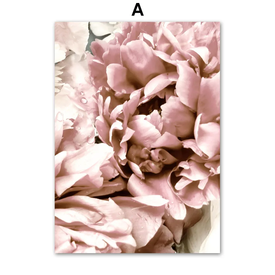 Pink-Sea-Big-Flower-Flamingo-Wheat-Ear-Wall-Art-Canvas-Painting-Nordic-Posters-And-Prints-Wall (3)