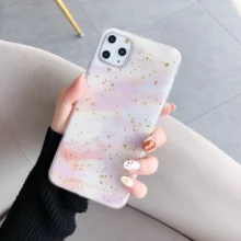 Nuevas fundas para OPPO R15X RX17 Neo Ax7 A5S F9 Realme 2 Pro A3S F11Glitter Gold pegamento de aluminio acuarela funda de arco iris Anti-caída Coque(China)