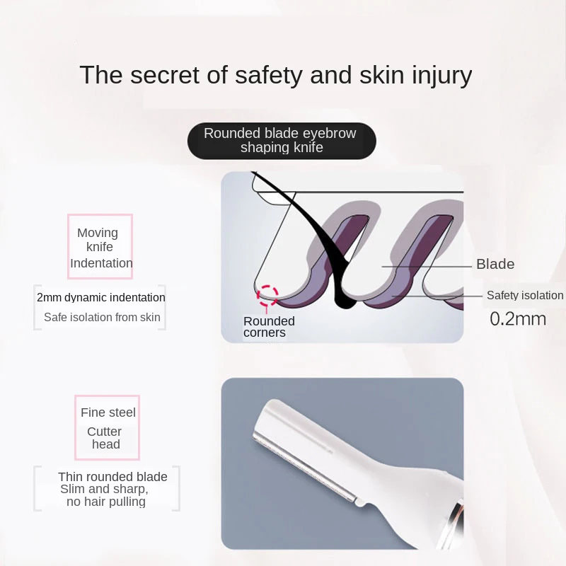 Аккумуляторный триммер для бровей электрические многофункциональные эпиляторы