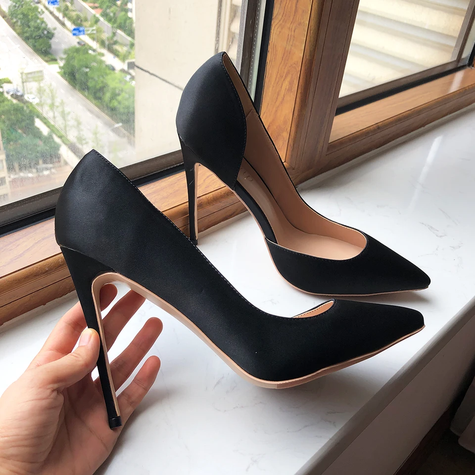 YODEKS Women's Pointed Toe Pumps - 2 Inch Chunky Block Heel Office & Dress Shoes