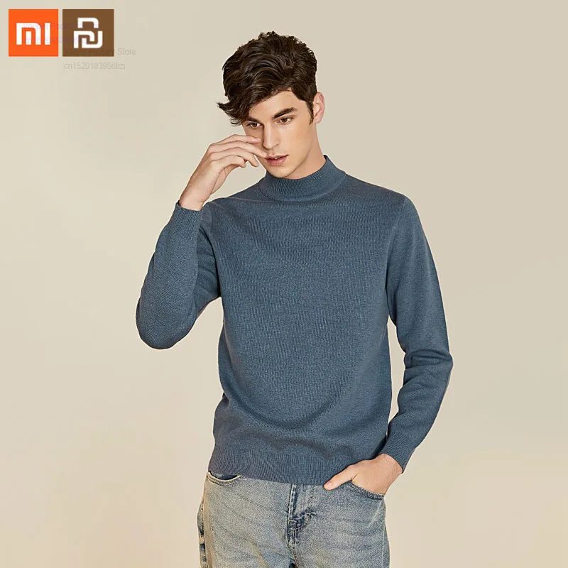 Новый свитер xiaomi mijia с коротким вырезом можно мыть теплая и удобная дышащая