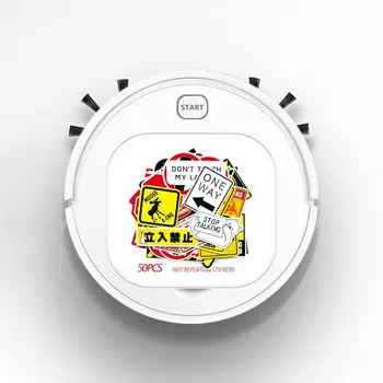 

1800Pa USB Smart Robot Rechargeable 3 in 1 Auto Smart Sweeping Robot Strong Suction Sweeper Vacuum Cleaners Cute Husky Pet Dog
